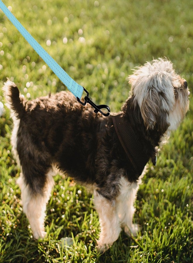 مايل هاي لايف طوق كلاب متين من مايل هاي لايف للكلاب الكبيرة والمتوسطة، طوق عاكس للضوء لضمان السلامة الليلية، أطواق قوية ومتينة للمشي والتدريب (4 أقدام × 3/5 بوصة عرض، أزرق) - Image 2